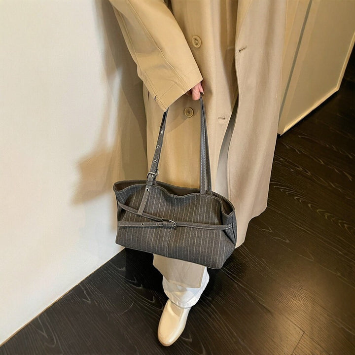 Striped Tote Bag