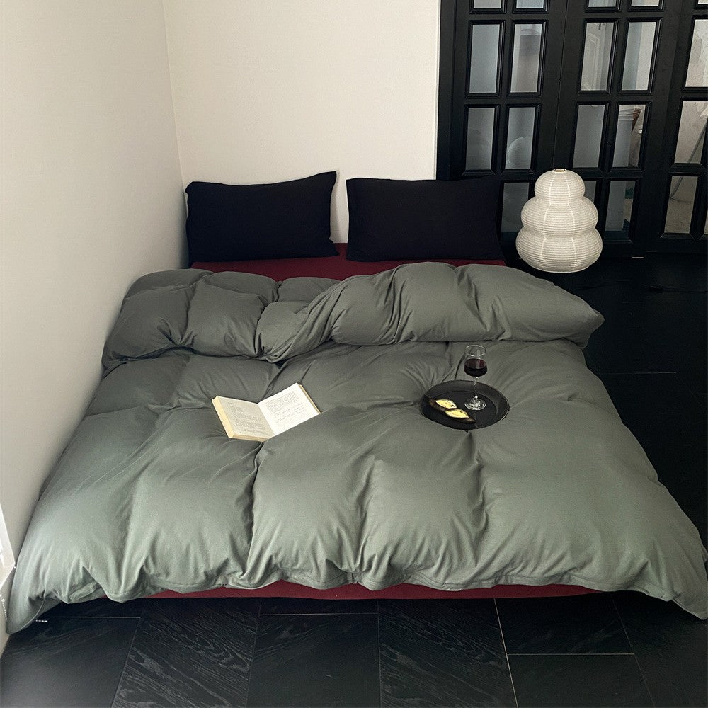 Deep-Pocket Stretch Jersey Fitted Sheet
