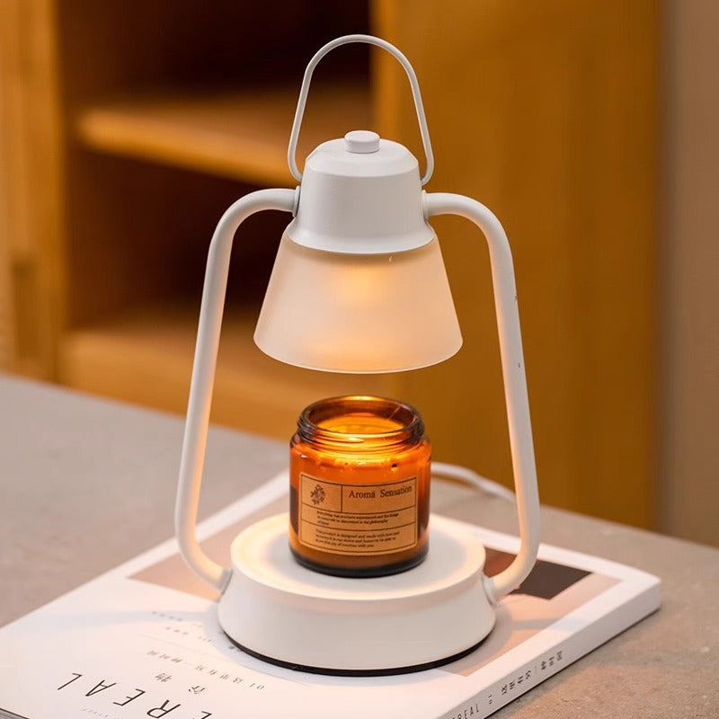 Contemporary Candle Holder Lamp