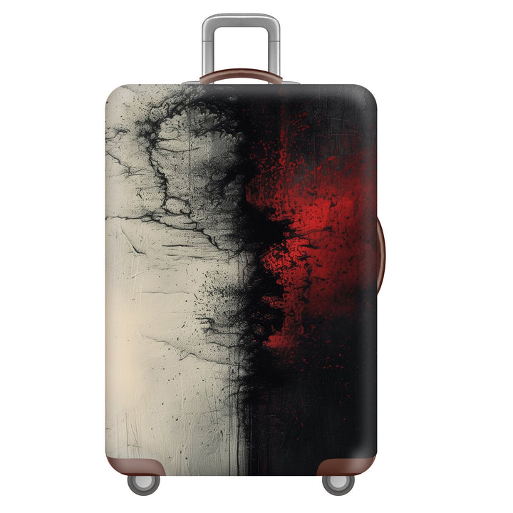 Men's hard-shell suitcase with unique skull design Stornfield