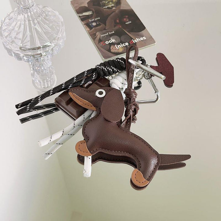 Dog-Shaped Charm Keychain Stornfield