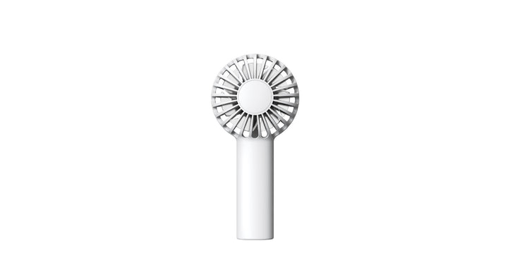 Women portable USB hand fan with flexible holder Stornfield