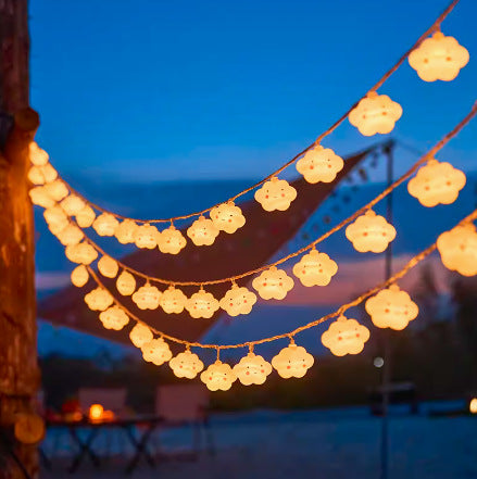 Outdoor Solar Star And Globe String Lights With Waterproof Copper Wire Stornfield