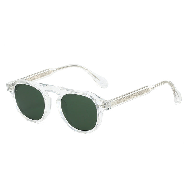 Retro-Inspired Oversized Round Sunglasses Stornfield