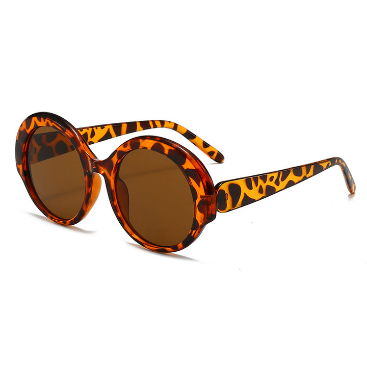 Women's fashionable round designer sunglasses Stornfield