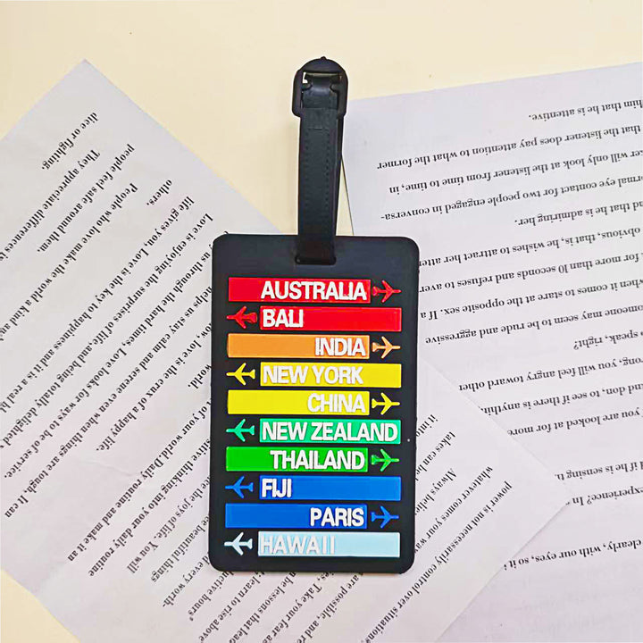 Unisex Travel-Themed Luggage Tag Stornfield