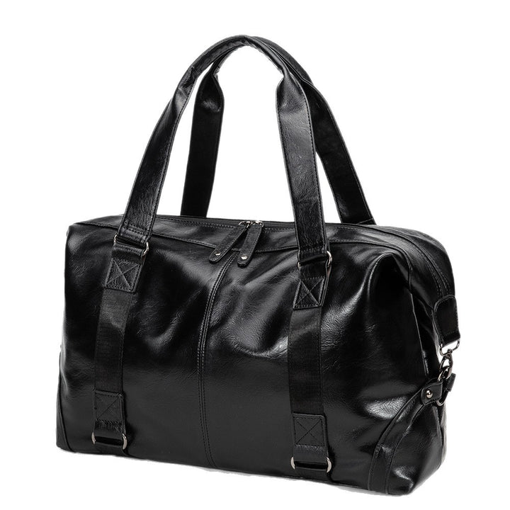 Luxurious Travel Bag Made of High-Quality Leather Stornfield