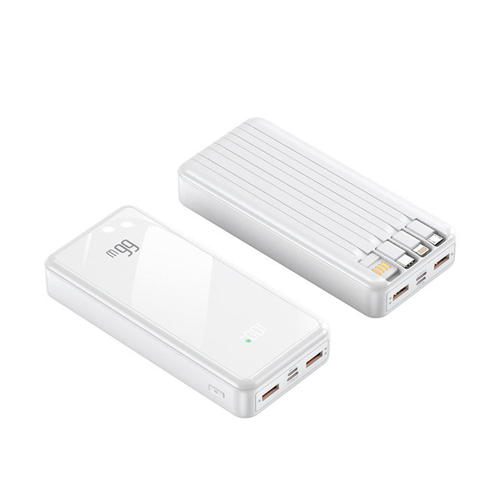 Ultra-slim power bank with multiple charging options Stornfield