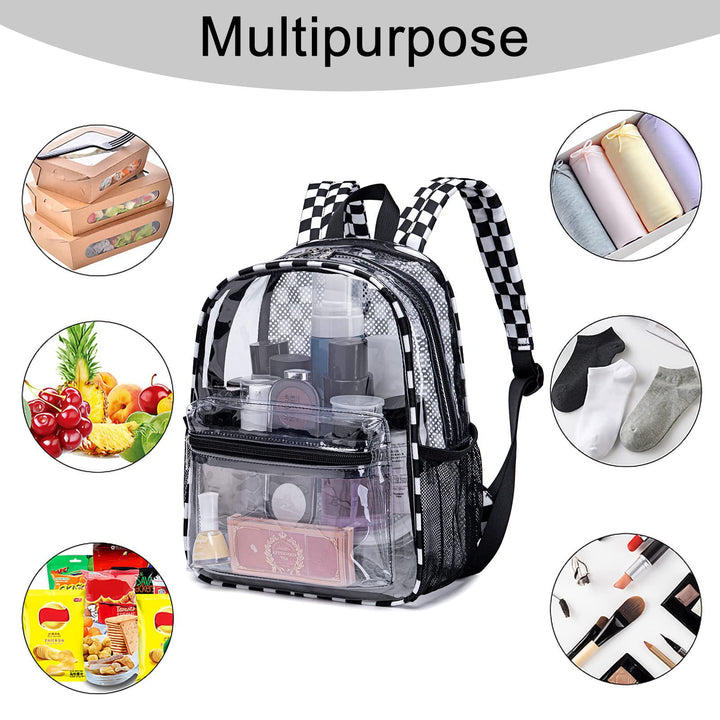 Unisex Transparent School Backpack Stornfield
