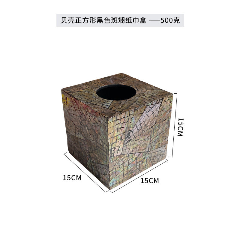 Women square mosaic wastebasket Stornfield
