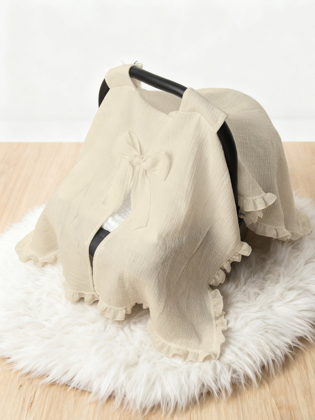 Premium Muslin Baby Car Seat Cover Stornfield