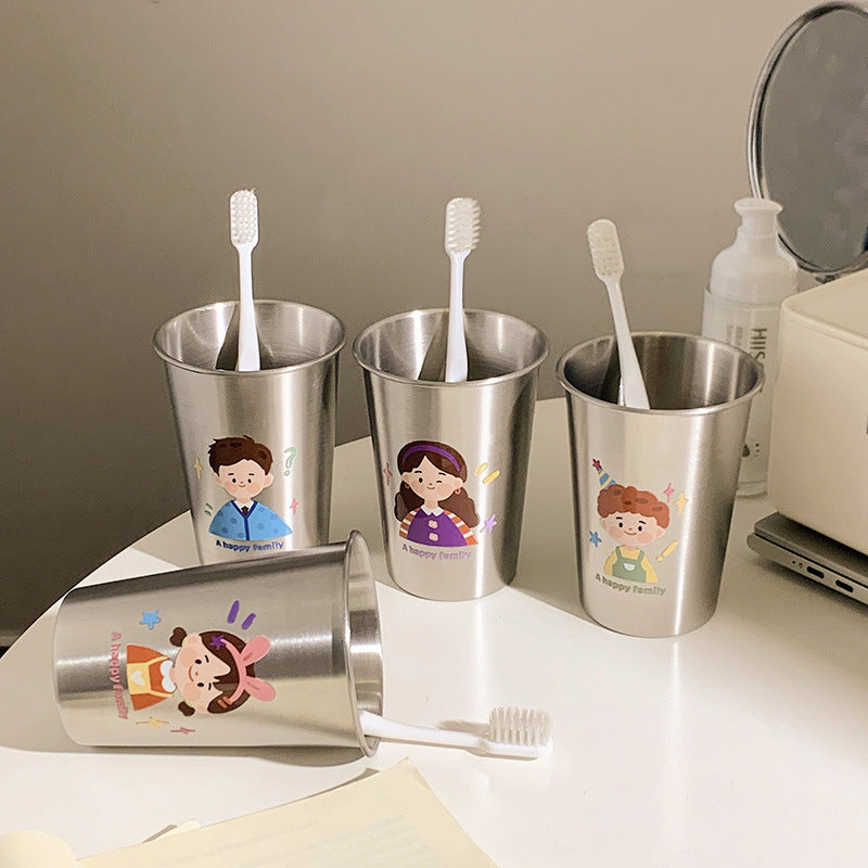 Stainless Steel Toothbrush Holder with Creative Children's Design Stornfield