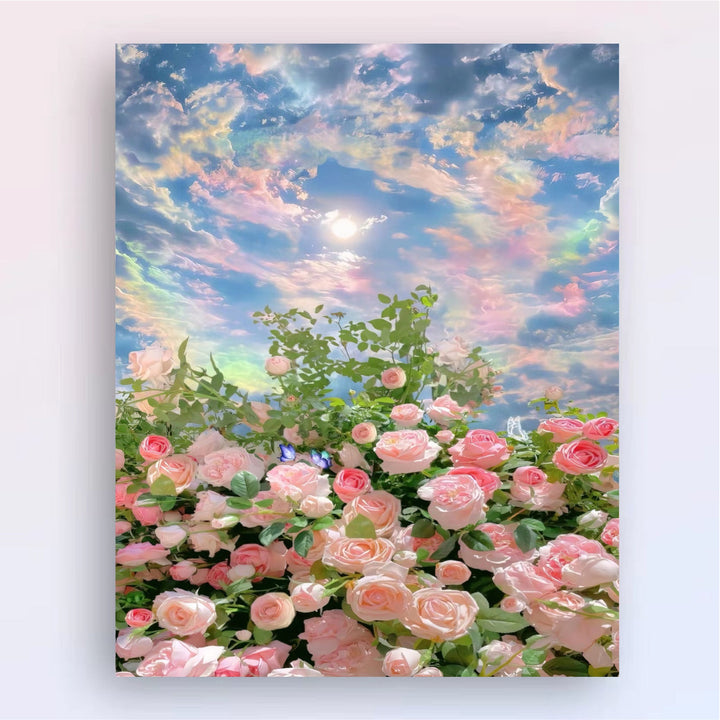 Floral Landscape Canvas Wall Art Stornfield