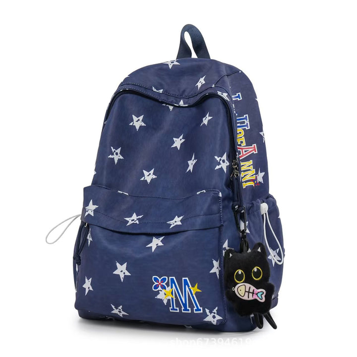 Star-Patterned Daily Use Backpack Stornfield