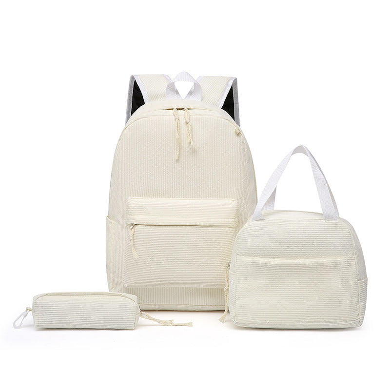 Backpack set with Playful Strawberry Pattern Stornfield