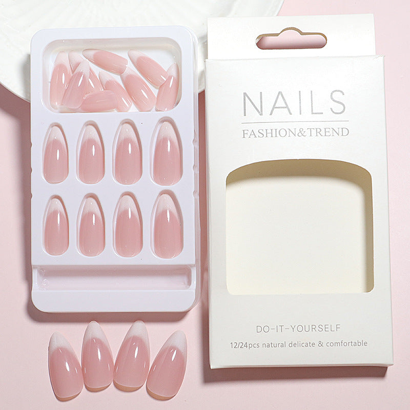 Elegant Almond-Shaped Press-On Nail Tips Stornfield