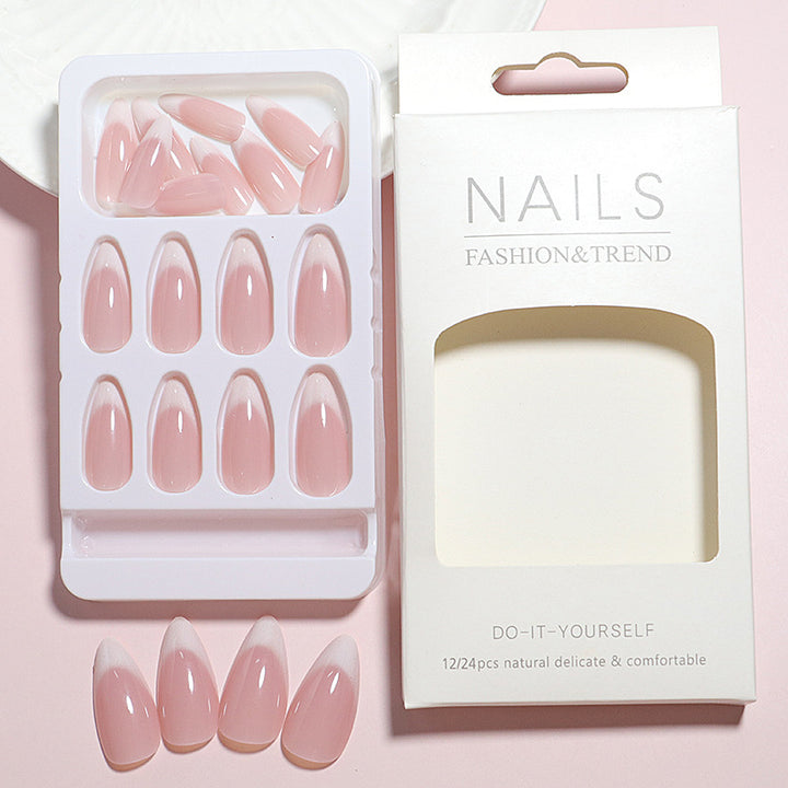 Elegant Almond-Shaped Press-On Nail Tips Stornfield