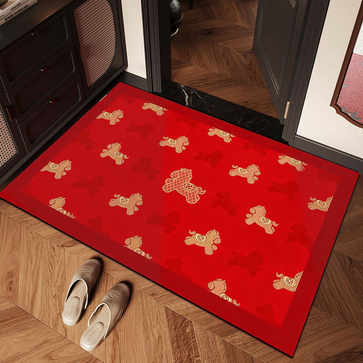 Festive Decorative Entryway Mat