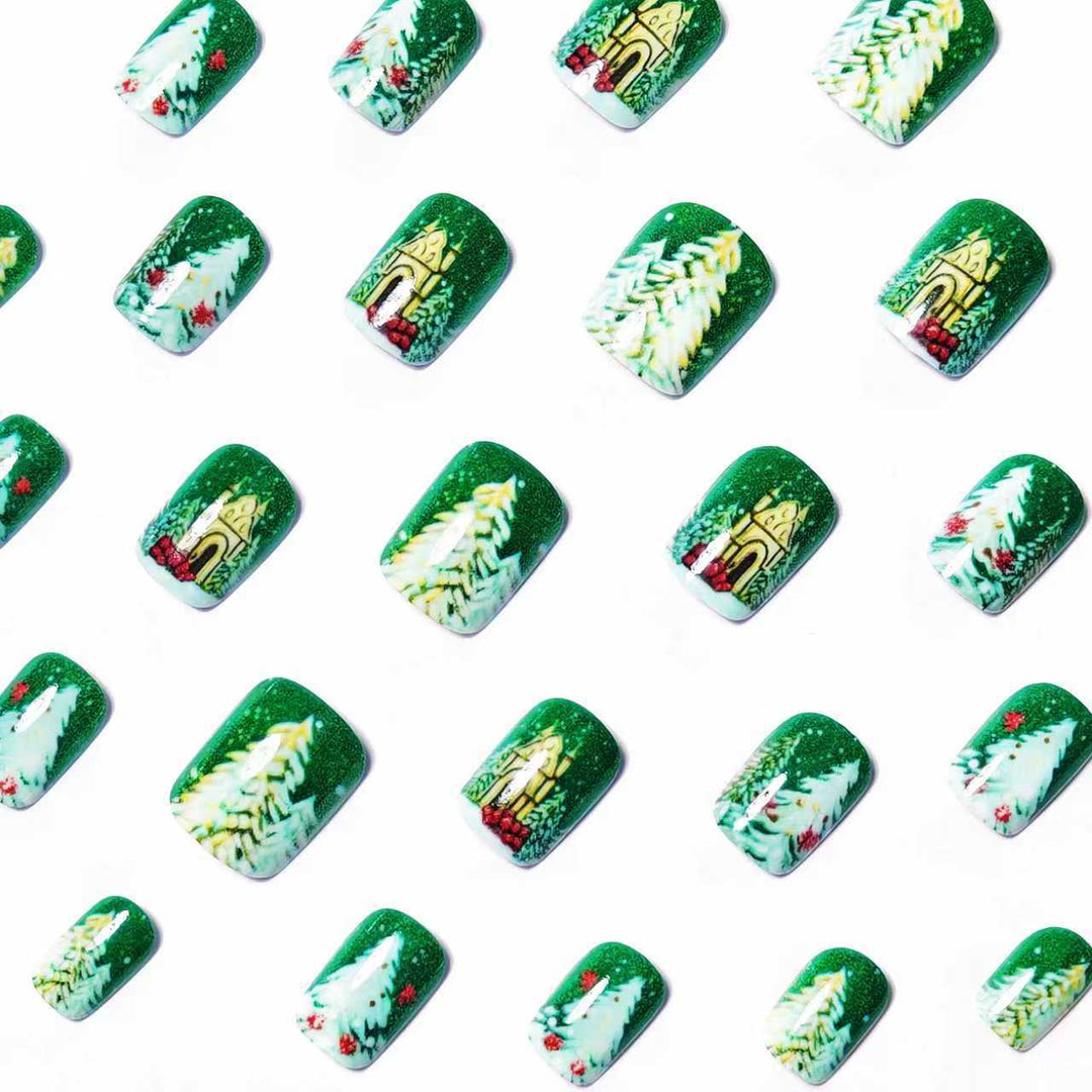 Artificial nails with Christmas design Stornfield