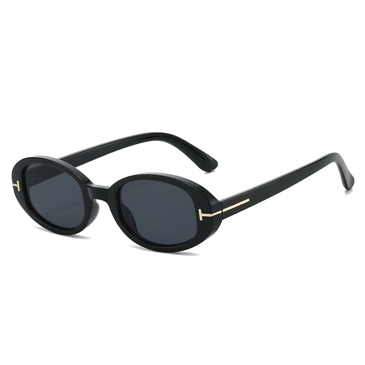Elegant Oversized Oval Sunglasses Stornfield