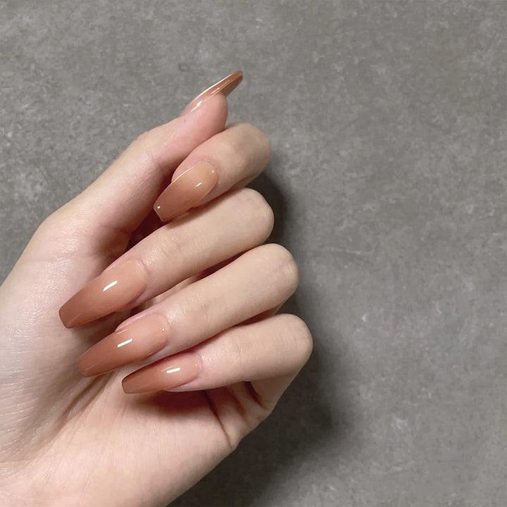 Artificial nails with elegant ombre effect Stornfield