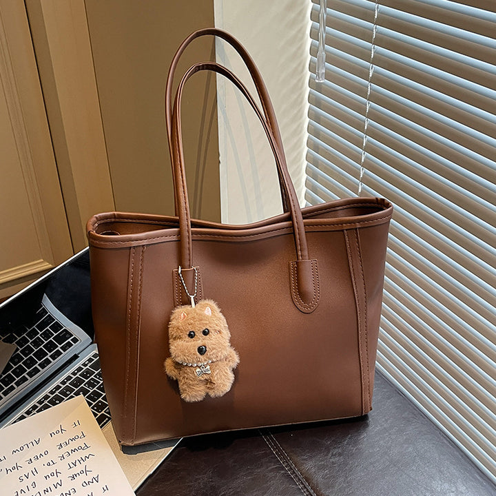Elegant Vegan Leather Tote Bag
