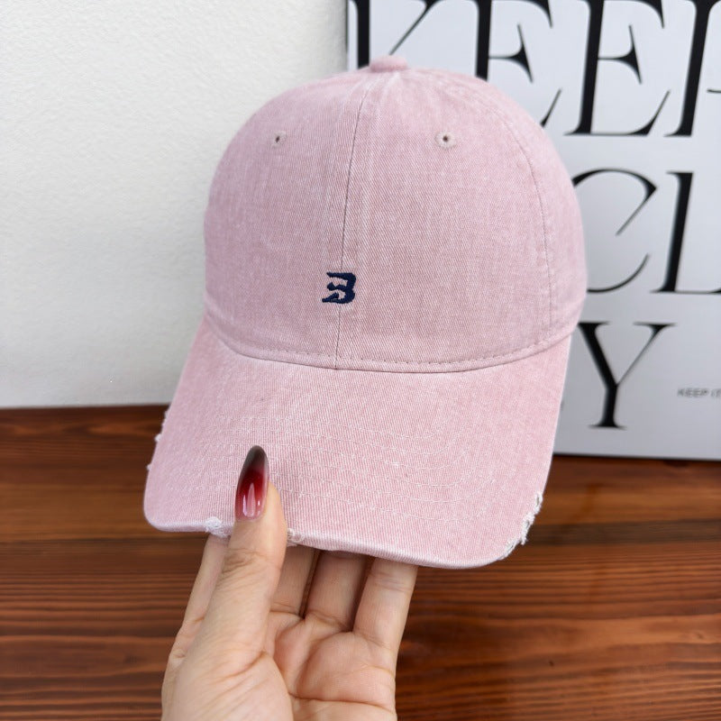 Unisex Distressed Cotton Baseball Cap Stornfield 1784083761