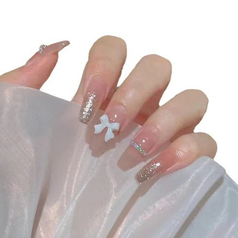 Elegant Floral Nail Art Extensions Stornfield
