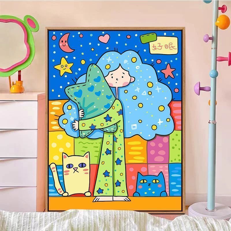 Colorful Abstract Canvas Art Stornfield