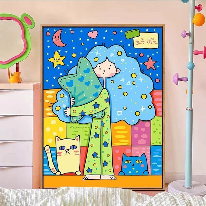 Colorful Abstract Canvas Art Stornfield