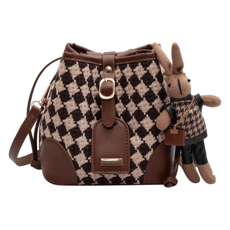 Stylish Knit Bucket Bag Stornfield