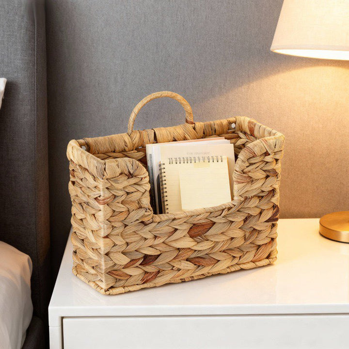Woven Storage Basket with Handles Stornfield