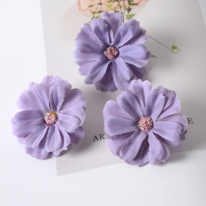 Elegant Fabric Flower Hair Clip