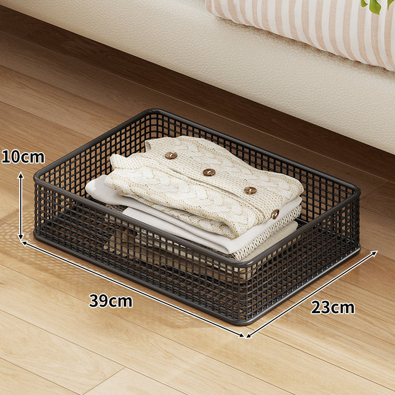 Low-Profile Ventilated Under-Bed Storage Drawer on Swivel Casters