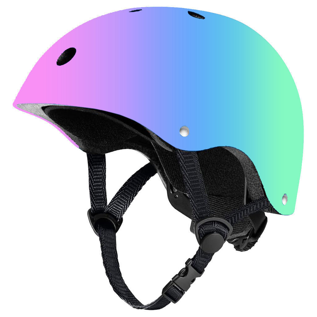 multi sport protective skate and cycling helmet with EPS impact foam and adjustable chin strap Stornfield