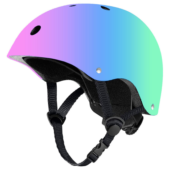 multi sport protective skate and cycling helmet with EPS impact foam and adjustable chin strap Stornfield