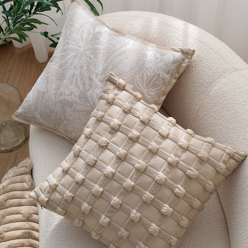Structured decorative cushions