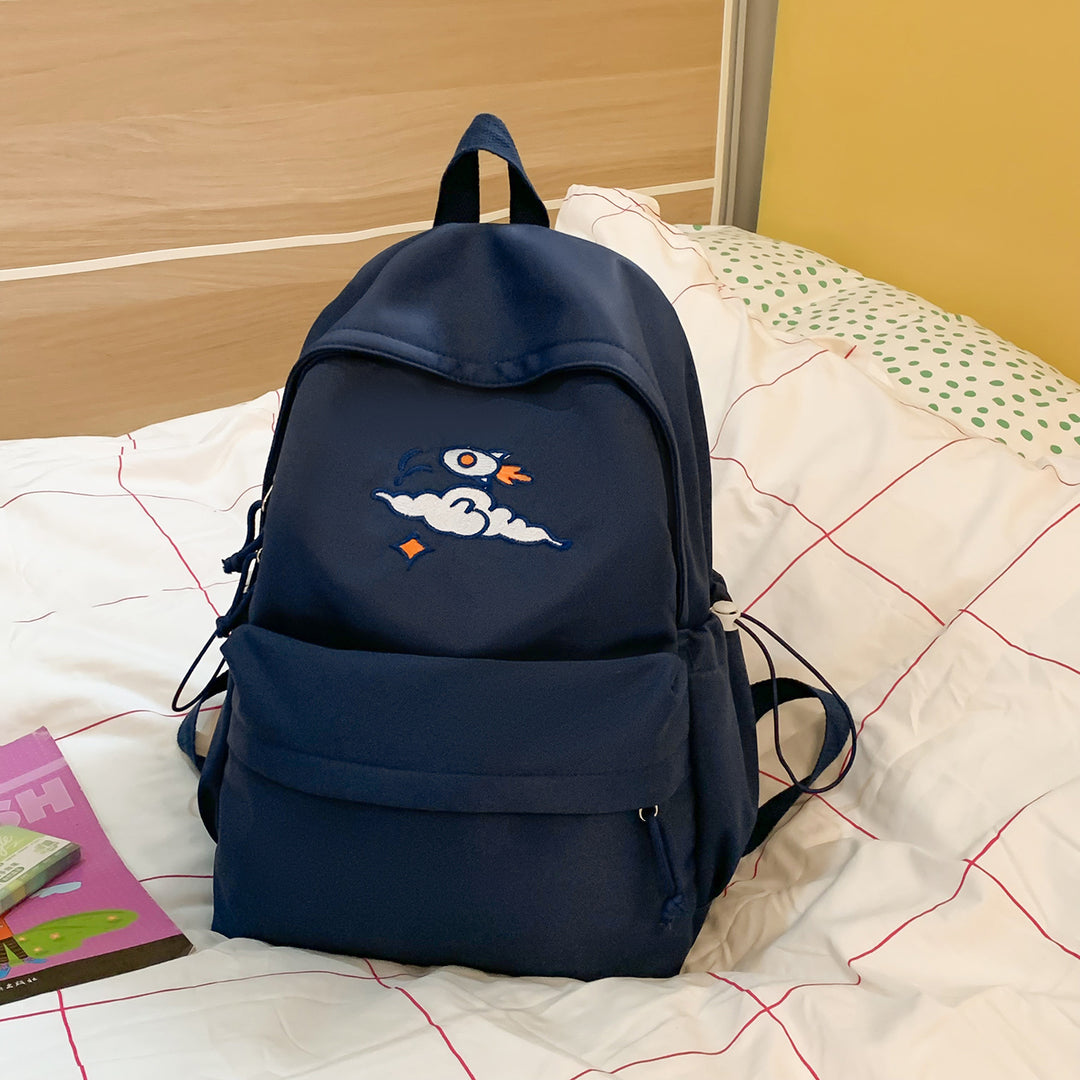 Everyday backpack with unique embroidery design Stornfield