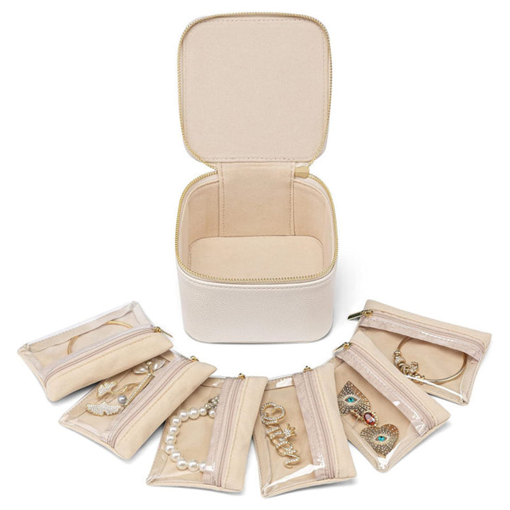 Jewelry Organizer Bag with Transparent Compartments Stornfield