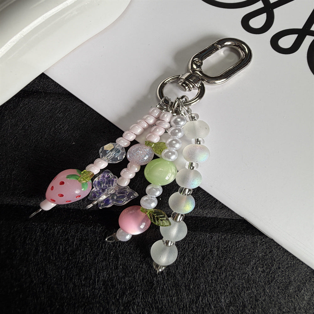 Decorative Flower Charm Keychain Stornfield