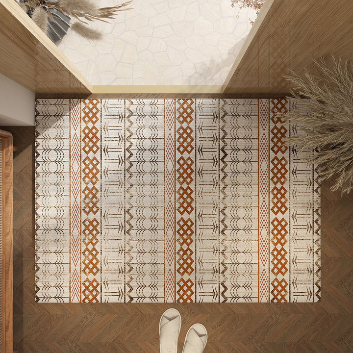 Abstract Patterned Area Rug