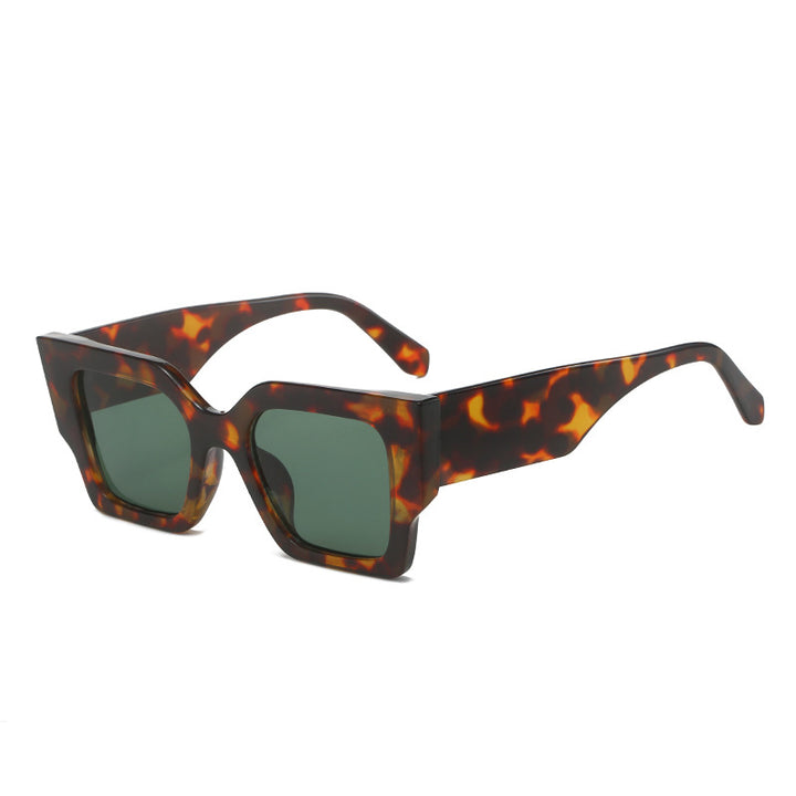 Ladies fashionable square sunglasses with wide frame and UV protection Stornfield