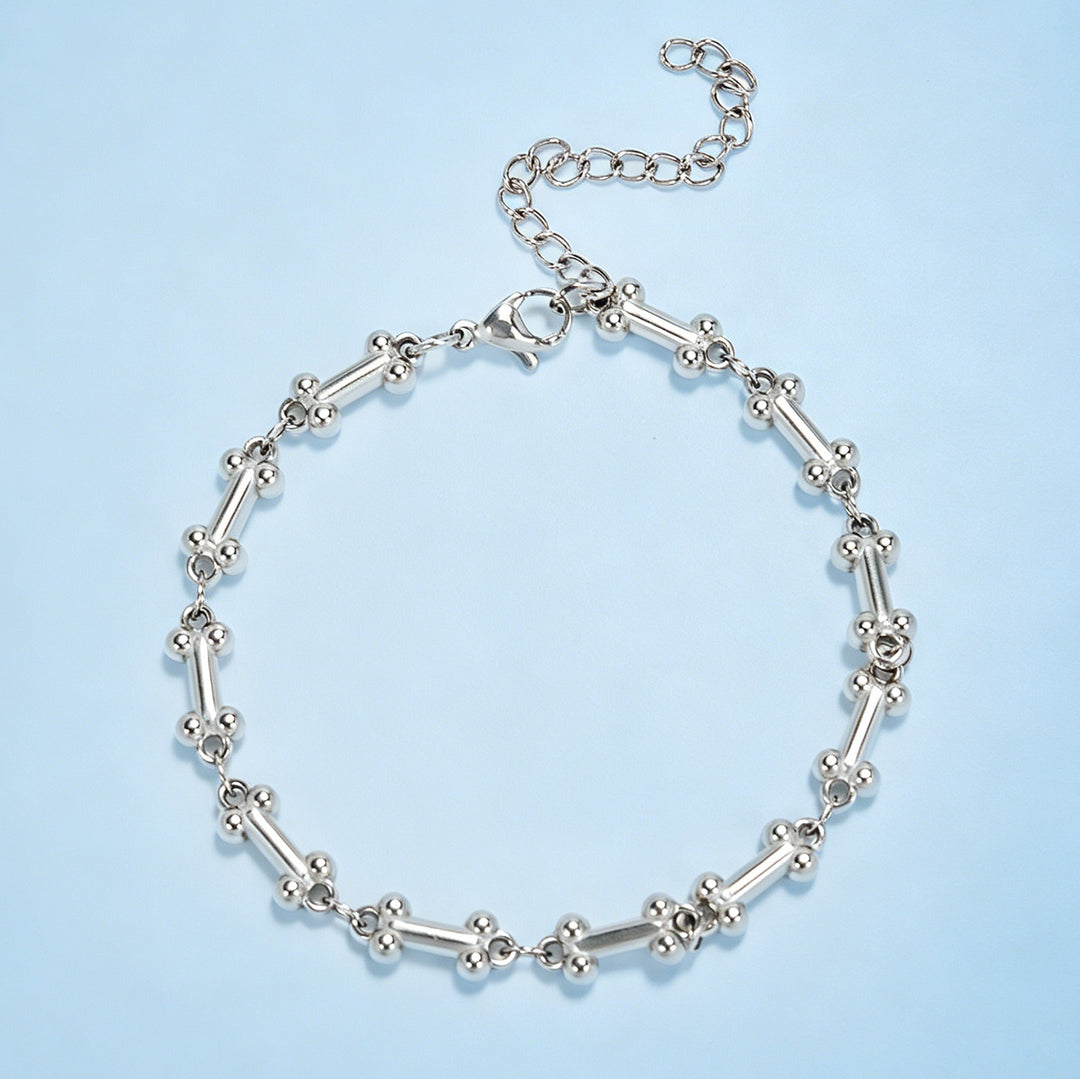 Intricate Textured Chain Bracelet Stornfield