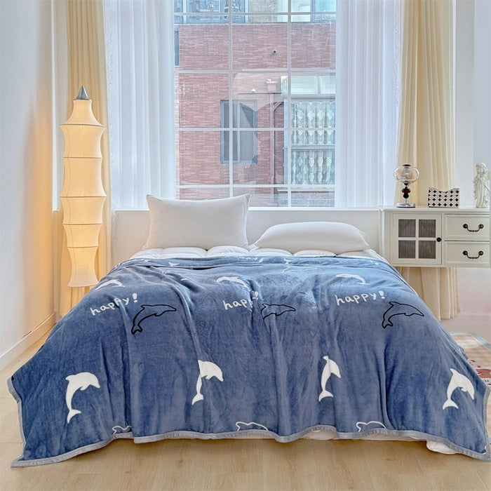 Women Patterned Blanket made of Soft Cotton Stornfield