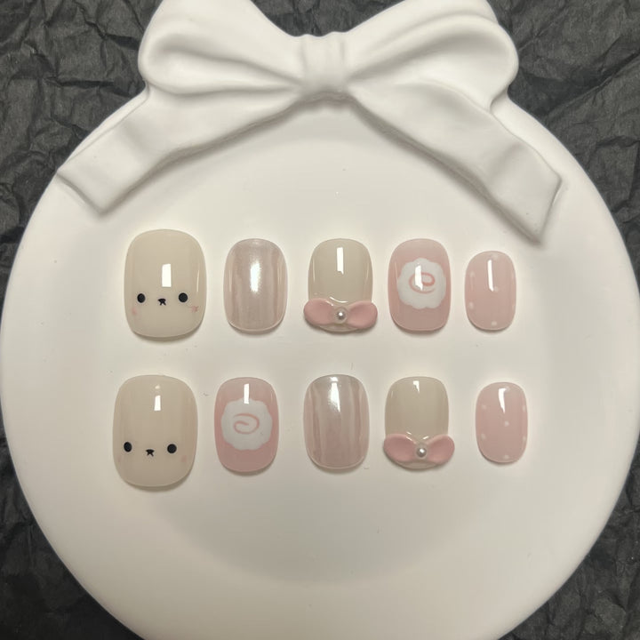 Cute Themed Press-On Nails