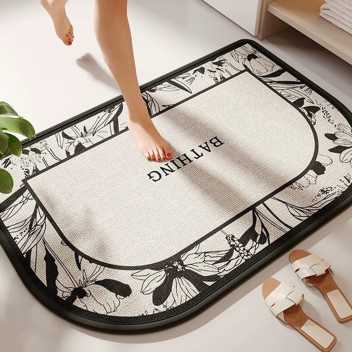 Luxurious Textured Bath Mat
