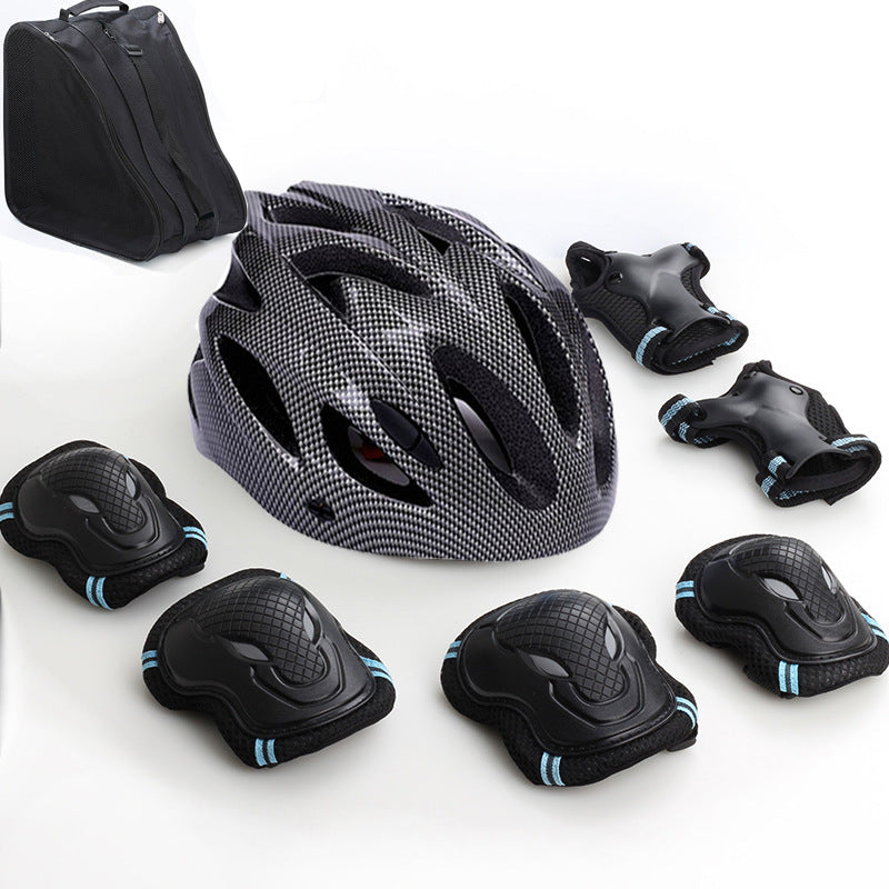 Safety Helmet and Protective Gear Set Stornfield