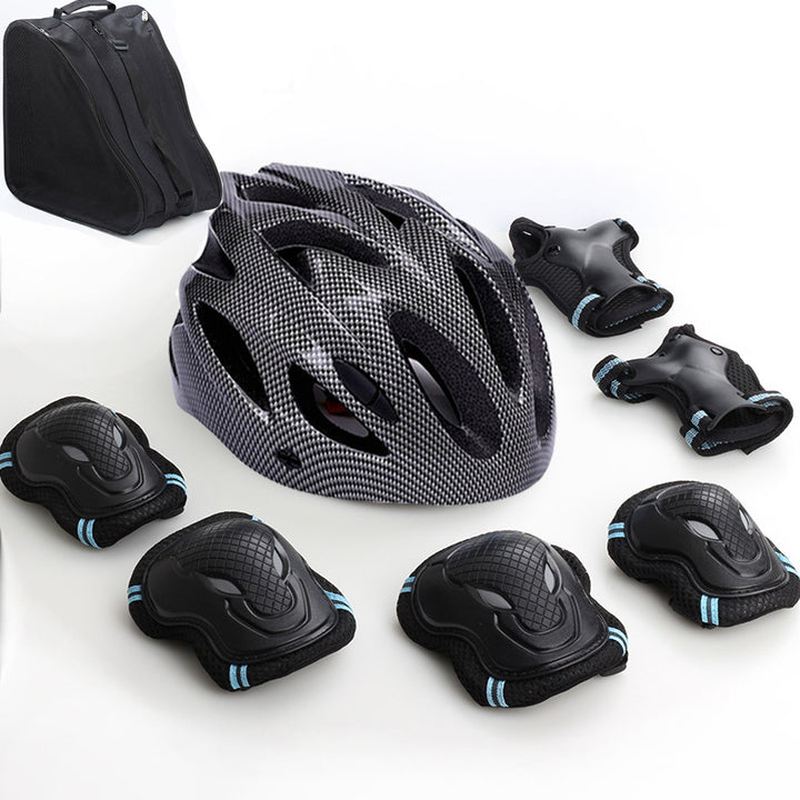 Safety Helmet and Protective Gear Set Stornfield