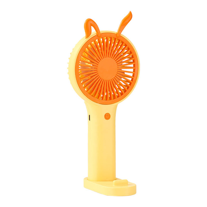 Unisex portable hand fan with smartphone holder Stornfield