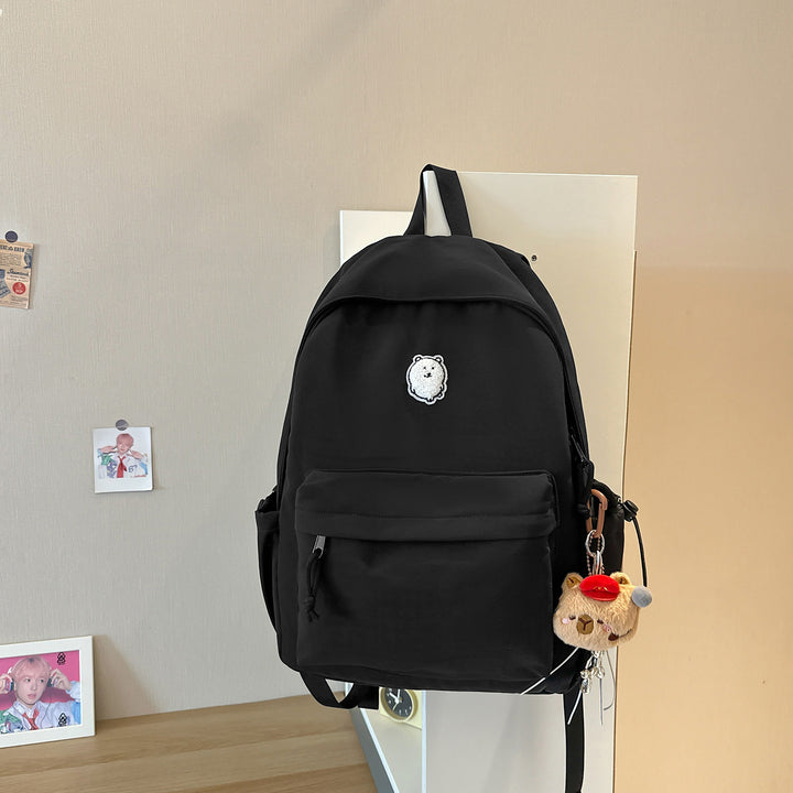 Casual Lightweight Backpack with Cute Character Charm Stornfield